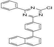 2-クロロ-4-[4-(1-ナフタレニル)フェニル]-6-フェニル-1,3,5-トリアジンCAS:2229752-36-5